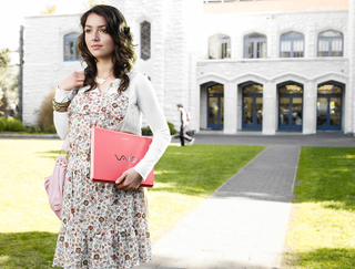 Illustration for article titled Sony Announces Upgraded VAIO C in New Colors, Sends Them to a Pyjama Party